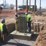 Technicians Upgrading Barbour Hill Substation