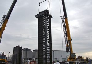 cranes standing large machine upright in Bridgeport, CT